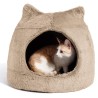 BEST FRIENDS legowisko / budka Meow Hut KOT S - ciemny beż