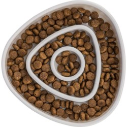 TRIXIE Slow Feeding miska plastikowa spowalniająca jedzenie 0,35 l /15×15 cm