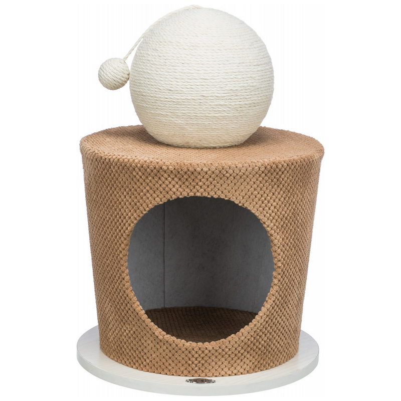 TRIXIE Legowisko zamknięte z piłką do drapania