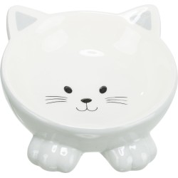 TRIXIE Miska ceramiczna w kształcie kota 150ml / 14 cm