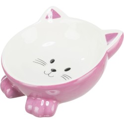 TRIXIE Miska ceramiczna w kształcie kota 150ml / 14 cm
