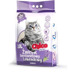 CHICO Żwirek bentonitowy Compact Lawenda 5L