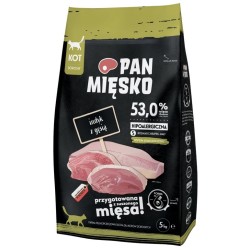 PAN MIĘSKO Indyk z gęsią dla kota S 400g