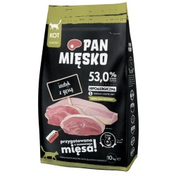 PAN MIĘSKO Indyk z gęsią dla kota S 400g