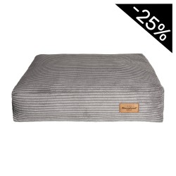 Mata Lines szara rozmiar XL: 90 x 70 x 15 cm