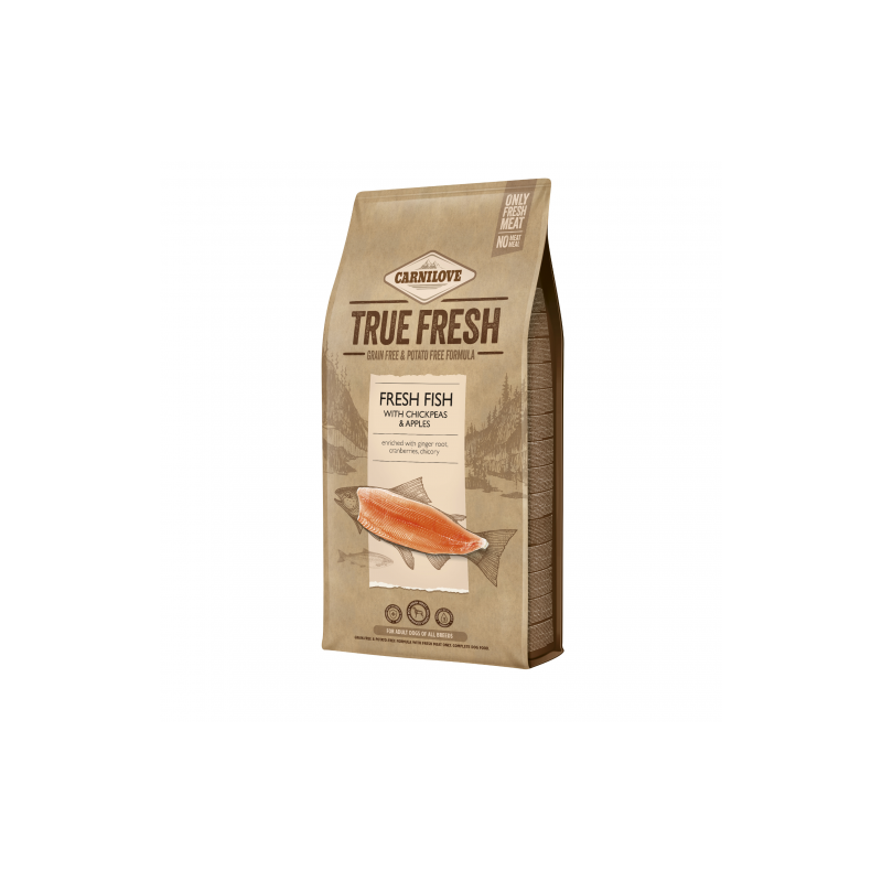 CARNILOVE True Fresh Dog Adult Small Breed Fish 11,4kg PROMO Uszkodzenie