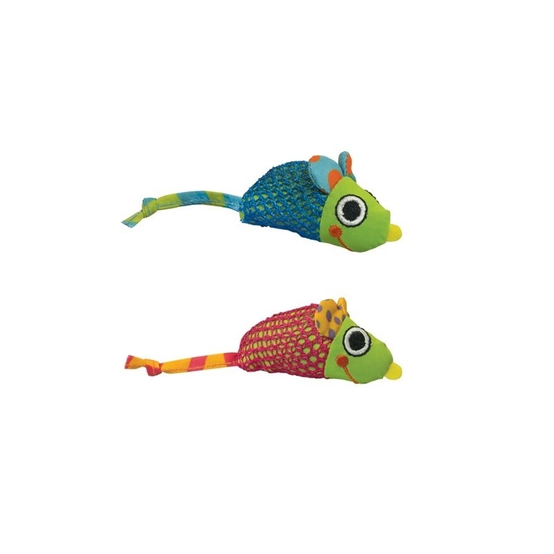 PETSTAGES Myszki bliźniaczki z kocimiętką