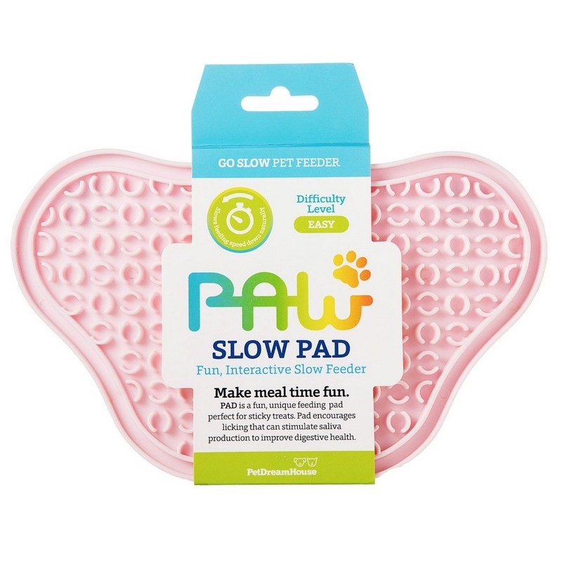 PET DREAM HOUSE Lick Pad Baby Pink Easy - różowa nakładka do lizania 13 x 22,5 cm