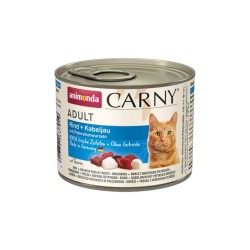 ANIMONDA Carny Adult - Wołowina, dorsz i korzeń pietruszki 200g 24x 200g