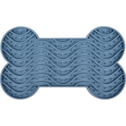 FLAMINGO Lick Pad Mata Antystresowa do lizania M 21 cm - niebieski