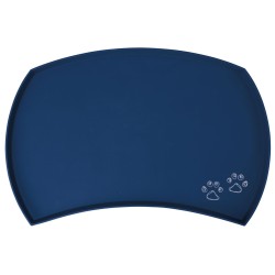 TRIXIE Podkładka pod miski silikonowa 48 x 27 cm niebieska