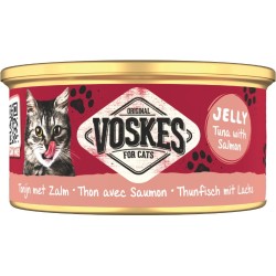 VOSKES Tuńczyk z Łososiem w galaretce 85g