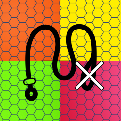 DINGO Smycz Treningowa bez rączki Flex Honey 1 cm x 10 m - żółta