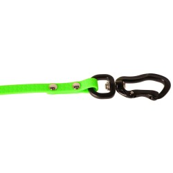 DINGO Smycz Treningowa bez rączki Flex Honey 1 cm x 10 m - zielona