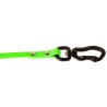 DINGO Smycz Treningowa bez rączki Flex Honey 1 cm x 10 m - zielona