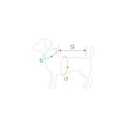 AMIPLAY Ranger Koszula dla psa - czerwony 25 x 29 x 42 cm