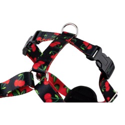 AMIPLAY Szelki Discovery Be Happy Cherry XXL