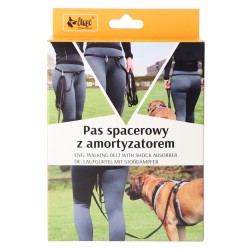 DINGO Pas sapacerowy z amortyzatorem 1,5 cm x 6 m - czarna