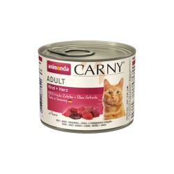 ANIMONDA Carny Adult - Wołowina z sercami 200g 12x 200g