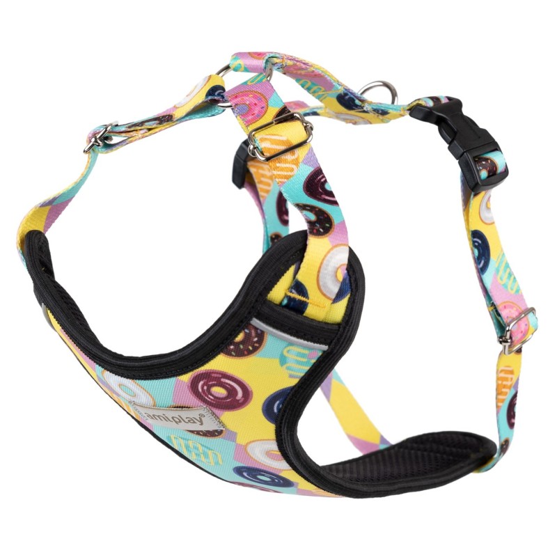 AMIPLAY Szelki Discovery Be Happy Donut L