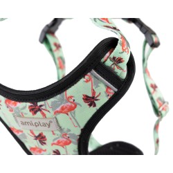 AMIPLAY Szelki Discovery Be Happy Flamingo XL