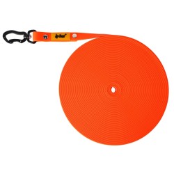 DINGO Smycz Treningowa bez rączki Flex - pomarańczowa 2 cm x 10 m