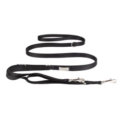 AMIPLAY Smycz regulowana 8 in 1 Samba - Czarny XL