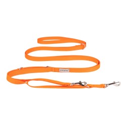 AMIPLAY Smycz regulowana 8 in 1 Samba - Pomarańczowy S