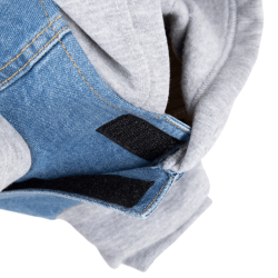 AMIPLAY Kurtka z kapturem Denim - niebieski 35 x 36 x 52 cm