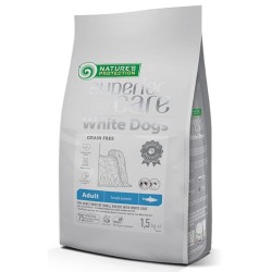 NATURES PROTECTION Superior Care White Dog Herring Adult Small Breeds śledź - 1,5kg