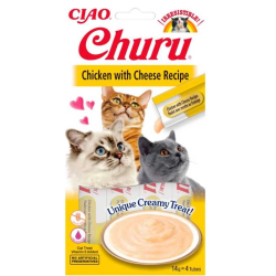INABA Cat Churu Przysmak kurczak z serem 4x 14g (56g)