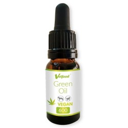 VETFOOD CBD Green Oil 600 mg / 10ml