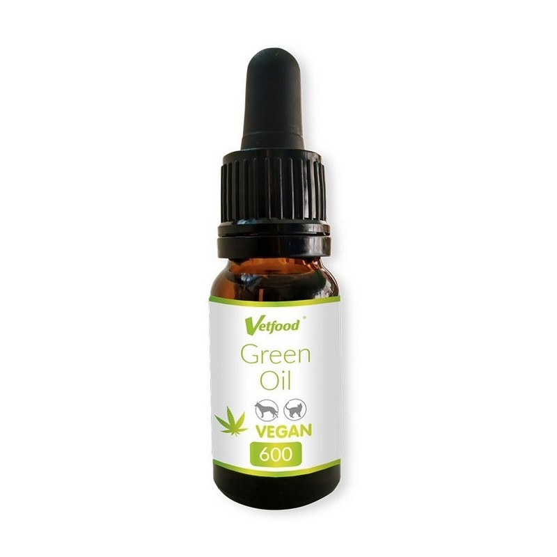 VETFOOD CBD Green Oil 600 mg / 10ml