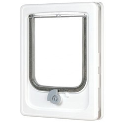 ZOLUX Drzwi dla kota dwufunkcyjne Białe