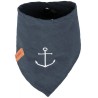 TRIXIE BE NORDIC chusta z motywem kotwicy dla psa  - ciemnoniebieska S