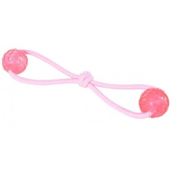 BARRY KING Sznur z piłkami TPR 6 - 38 cm - różowy
