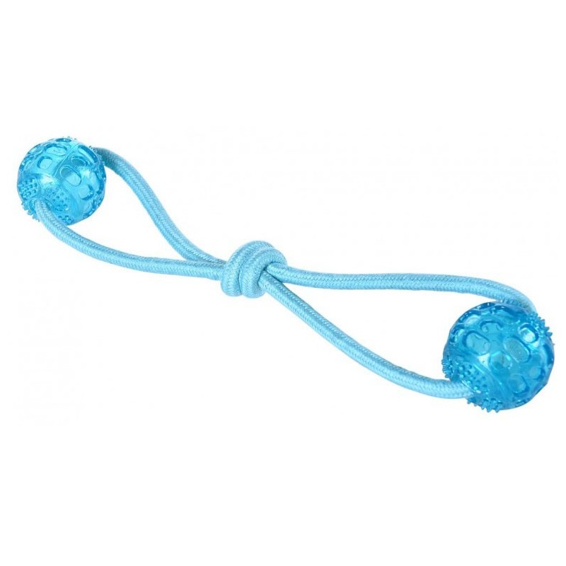 BARRY KING Sznur z piłkami TPR 6 - 38 cm - niebieski