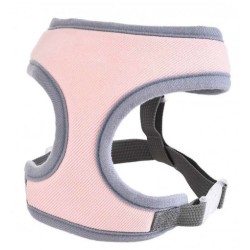 BARRY KING Szelki dla psa  - szary/różowy M