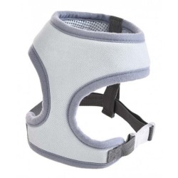 BARRY KING Szelki dla psa  - szary/błękitny M