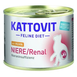 KATTOVIT Feline Diet Renal Kurczak 185g