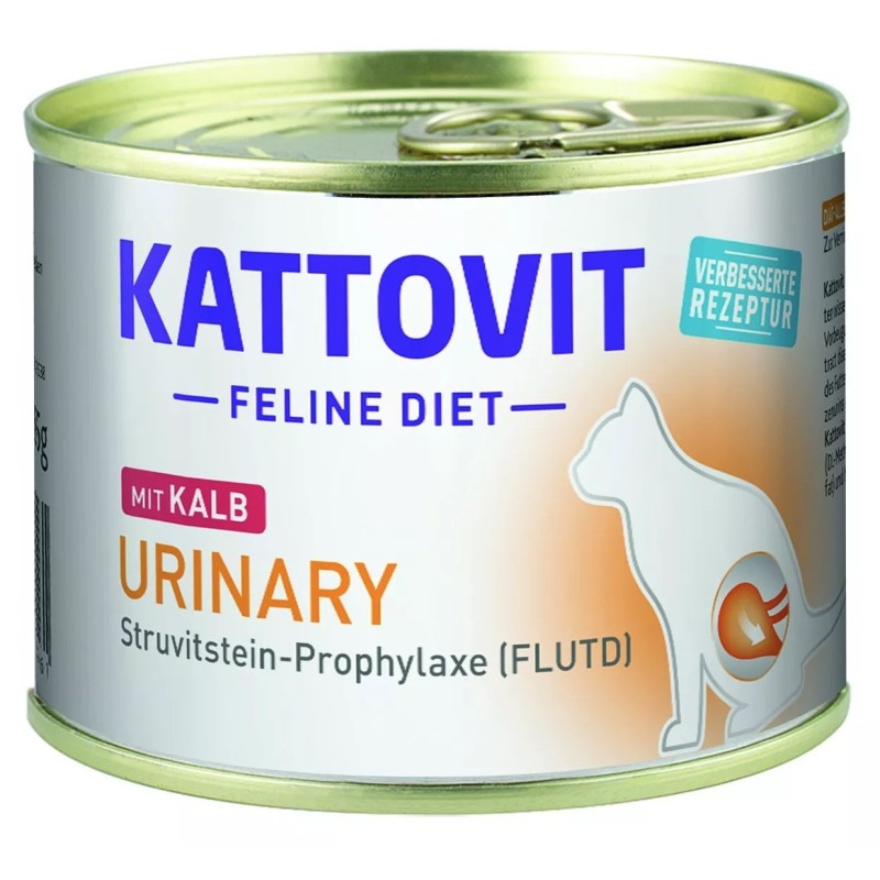 KATTOVIT Feline Diet Urinary Cielęcina 185g