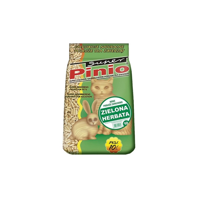 SUPER PINIO PELLET Zielona Herbata 35l PROMO 3 Uszkodzenie ubytek
