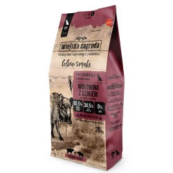 WIEJSKA ZAGRODA PIES Wołowina z dzikiem - rozmiar chrupek L 2 kg