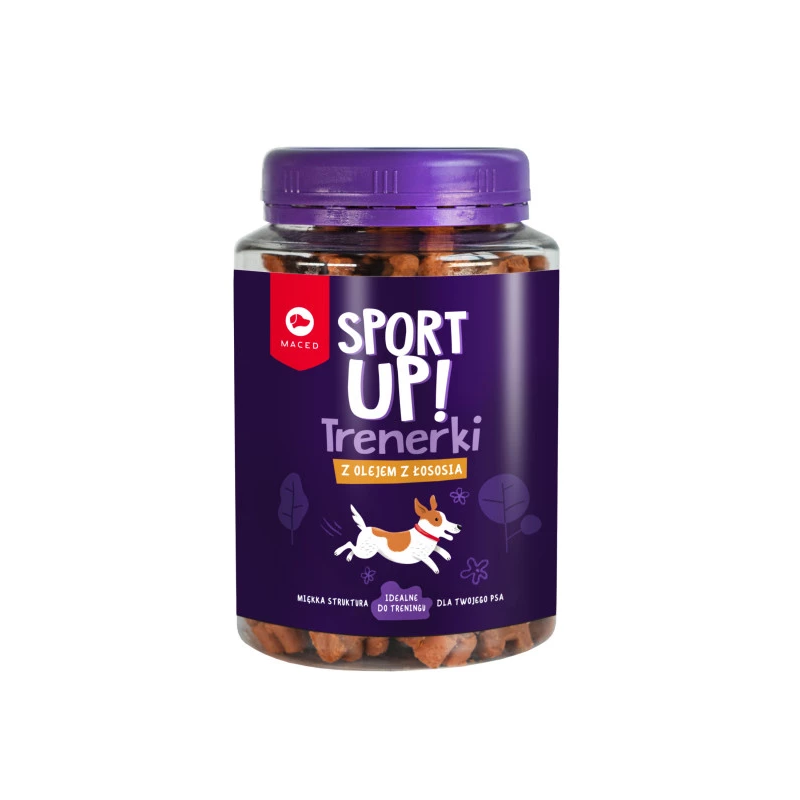 MACED Sport Up Trenerki z olejem z łososia 300g
