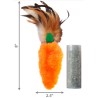 KONG Refillables Carrot with Feather Top
