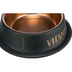 TRIXIE BE NORDIC Miska ze stali nierdzewnej - czarny/miedziany 0,45l