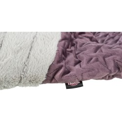 TRIXIE Legowisko zamknięte Estelle 34 x 20 x 45 cm - jagodowy / szary