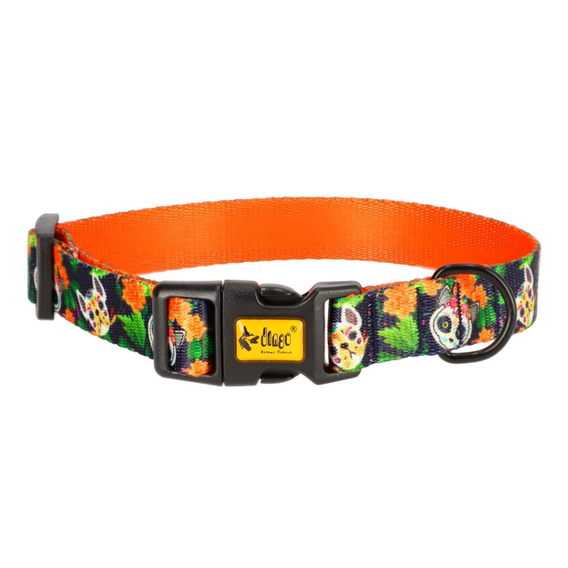 DINGO Obroża regulowana City Chiapas 3,0 x 60 cm