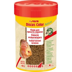 SERA Granulat Discus Color Red 100 ml - pokarm dla pielęgnic