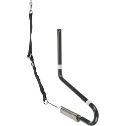 TRIXIE Zestaw rowerowy ze smyczą do roweru kształt U - rozm. M-XL